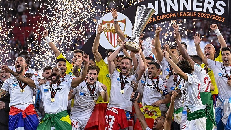 El Sevilla, campeón de la Europa League: ganan su séptima final ante la Roma de Mourinho, esta vez - Ver ahora