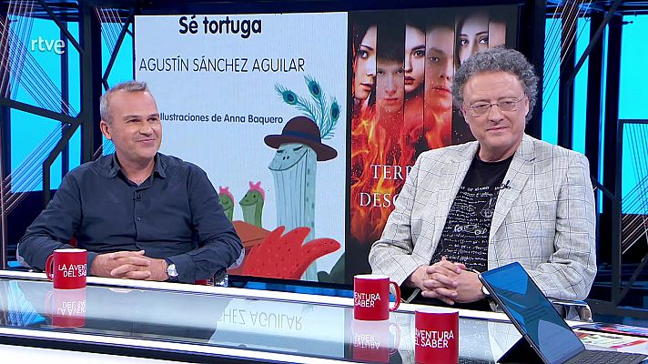 Agustín Sánchez Aguilar y Luis Leante. Premios Edebé