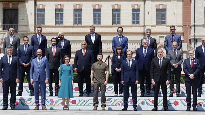 La Cumbre de la Comunidad Política Europea en Moldavia escenifica el aislamiento de Rusia
