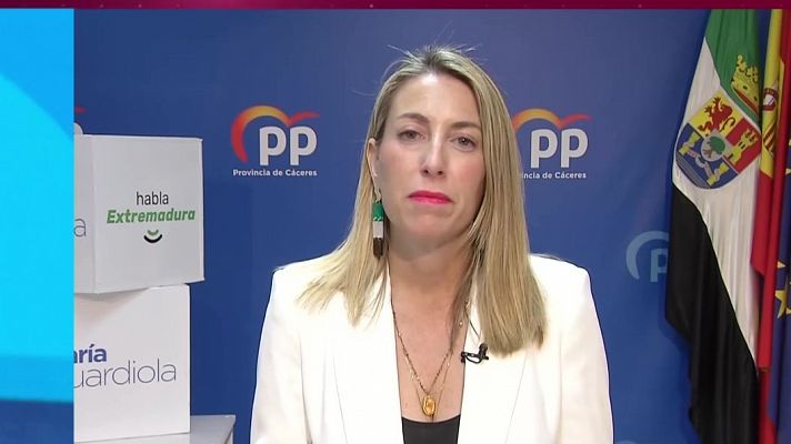 La noche en 24h - María Guardiola: "Quiero gobernar en solitario porque defiendo que es lo que necesita mi tierra"