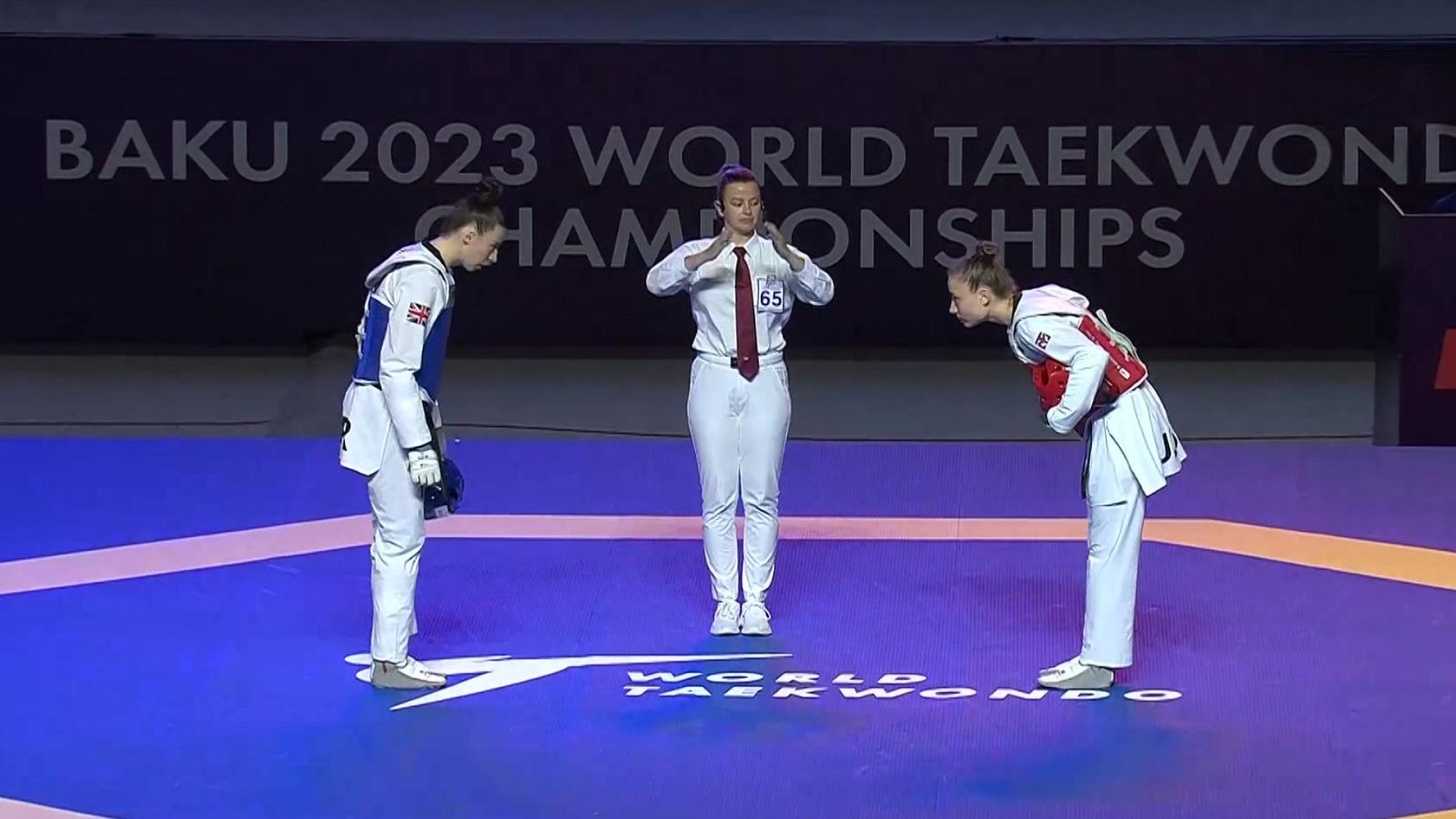 Taekwondo - Campeonato del Mundo. Semifinales y finales: M-63 kg / W+73 kg - ver ahora