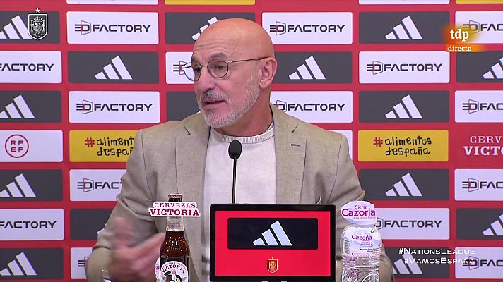  - Luis de la Fuente: ''Autocrítico hay que ser siempre y yo lo soy siempre conmigo mismo''