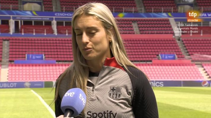Fútbol - Alexia Putellas: "El del Barcelona y el del Wolfsburgo son dos estilos opuestos"