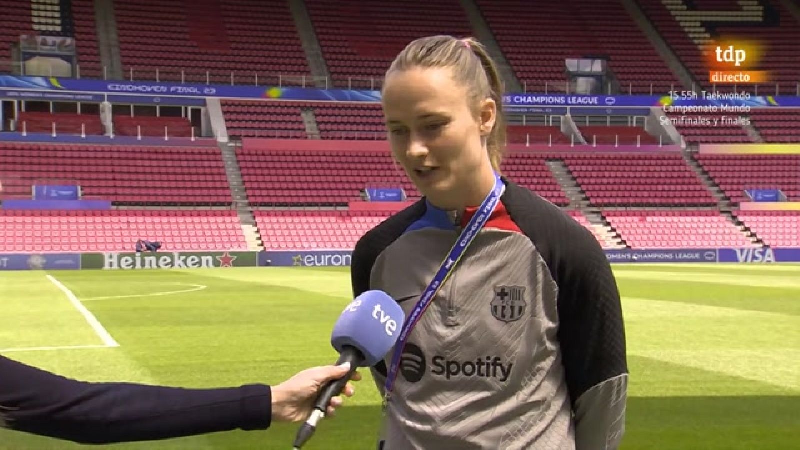 Final Champions League | Caroline Graham Hansen: "Es una final, va a ser una lucha"