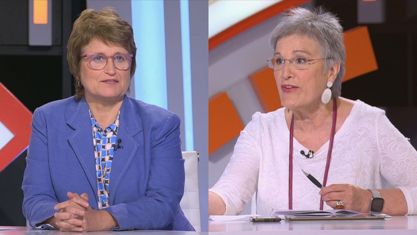 Aquí parlem - Anàlisi amb la filòloga Anna Simó la periodista Milagros Pérez Oliva