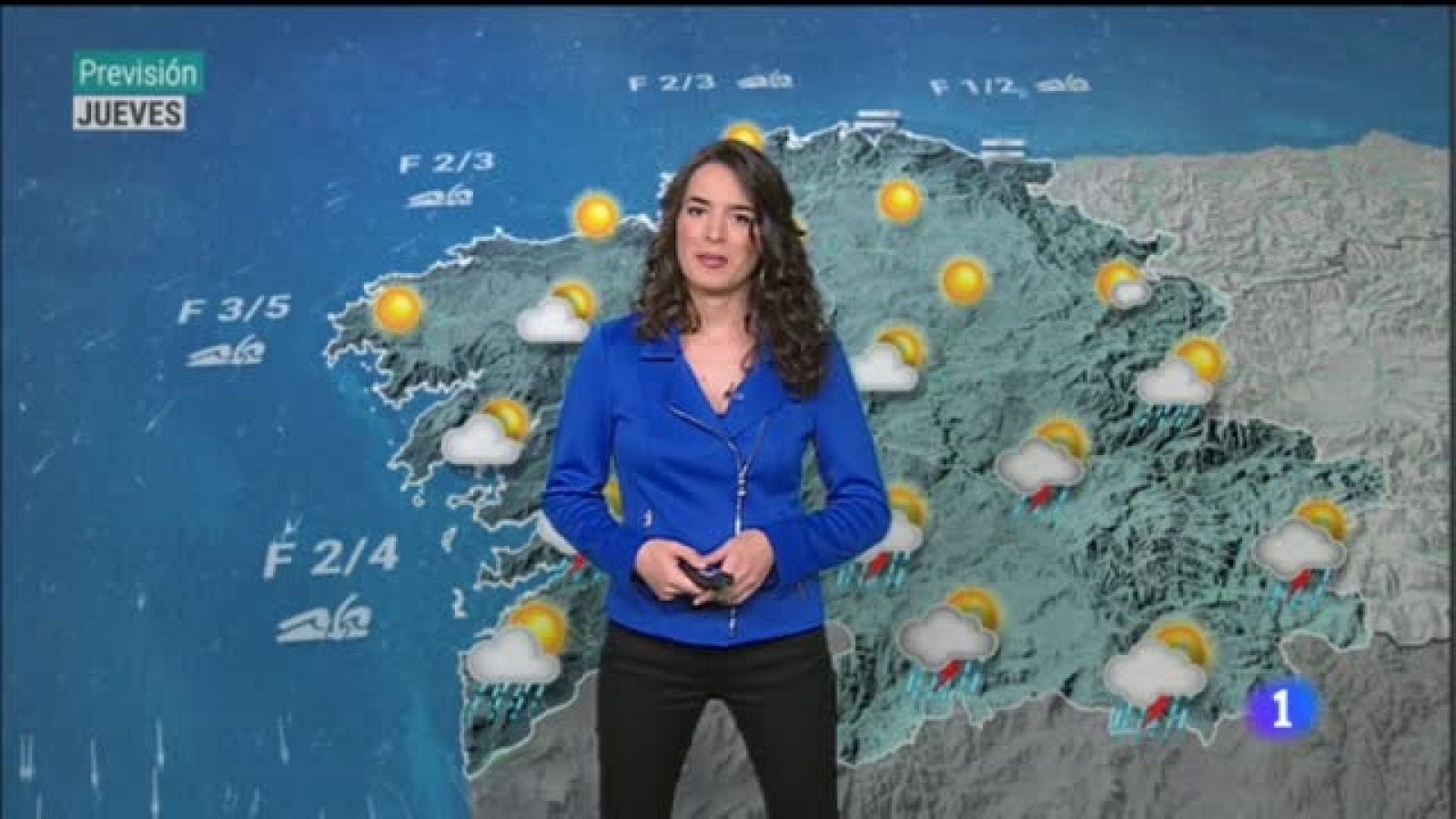 Telexornal - Galicia: El tiempo en Galicia 01-06-2023 | RTVE Play