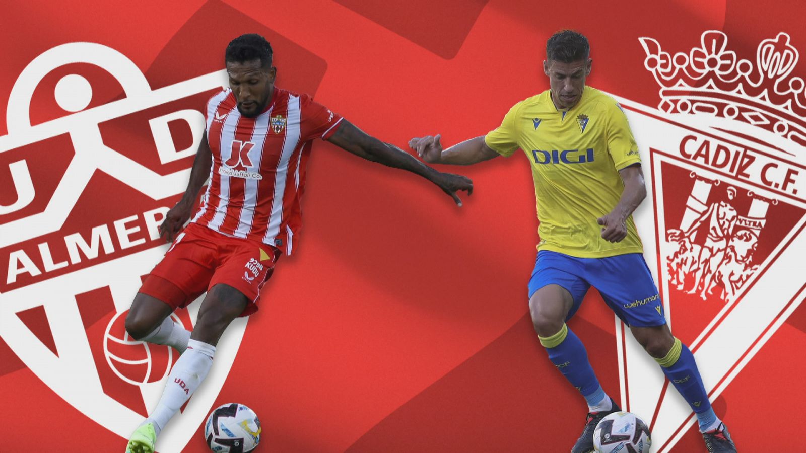 El Cádiz CF y la UD Almería a un punto - Ver ahora