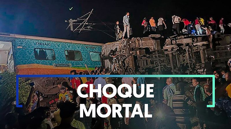 Una colisión entre dos trenes deja más de 50 muertos y 350 heridos en la India