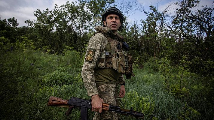 Las fuerzas especiales de Estados Unidos entrenan a los soldados ucranianos en los bosques de Bajmut