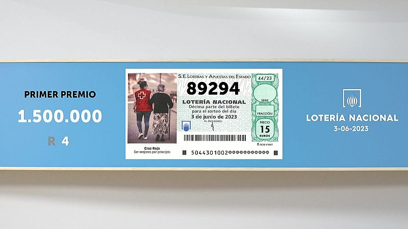 Sorteo de la Lotería Nacional del 03/06/2023 - Ver ahora