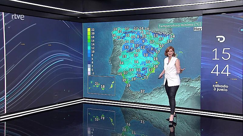 Intervalos nubosos, y nubosidad de evolución diurna y chubascos y tormentas casi generalizados - ver ahora