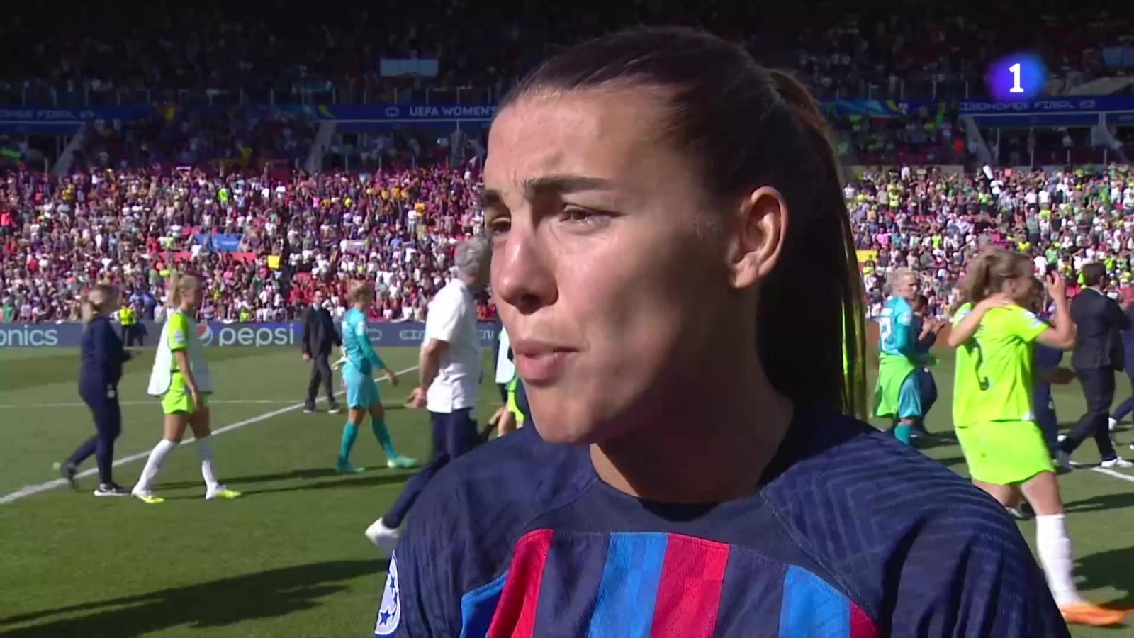 Patri Guijarro: ''El entrenador nos dijo en el descanso que nos lo creyésemos, que iba a llegar''