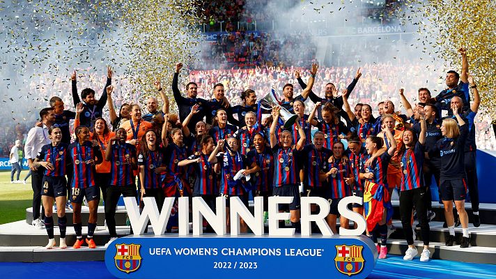 El FC Barcelona, campeón de Europa por segunda vez en su historia