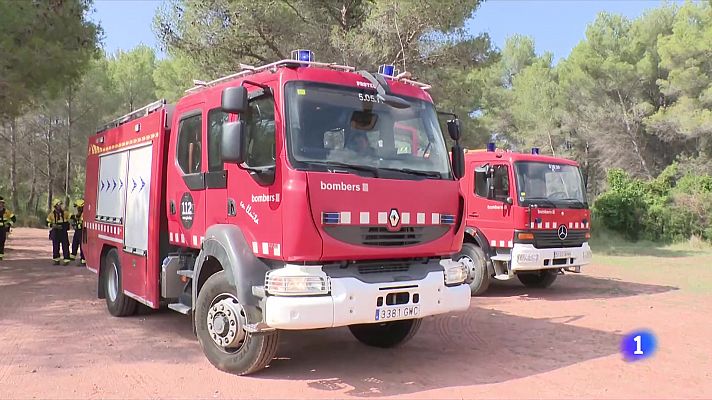 L'Informatiu - Els Bombers es preparen per a un estiu complicat
