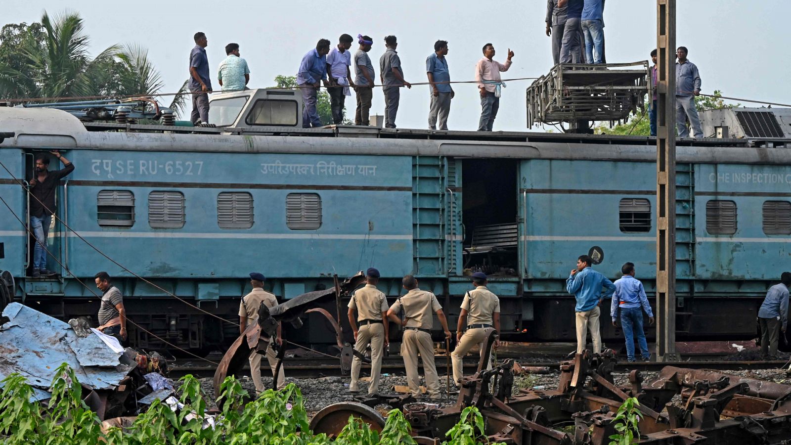 Un fallo en la señalización, posible causa del accidente de tren en la India