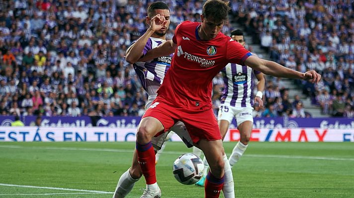 Resúmenes de LaLiga - Real Valladolid - Getafe: resumen del partido de la 38ª jornada de Liga