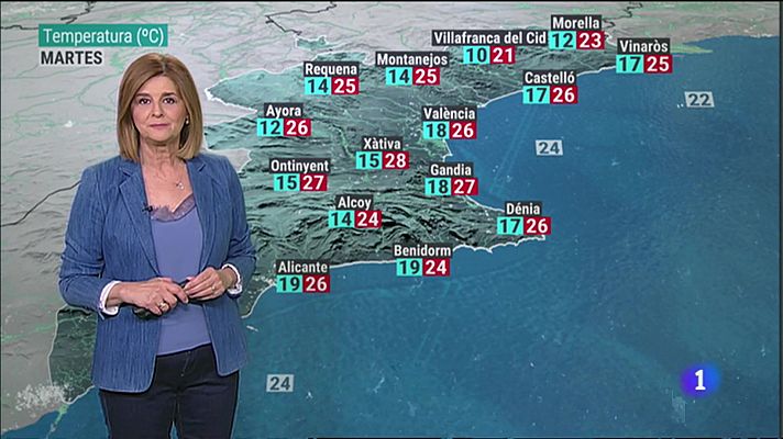 L'informatiu - Comunitat Valenciana - El tiempo en la Comunitat Valenciana 05/06/23