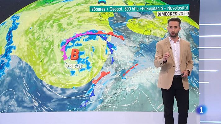 El temps - Arriben els efectes de la borrasca Oscar