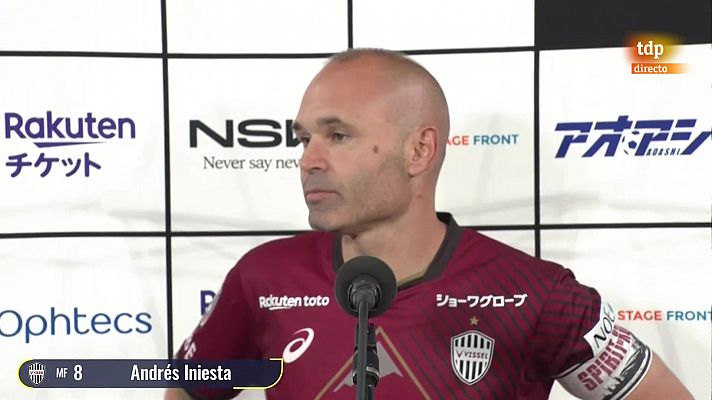 Fútbol - Iniesta: "Japón formará parte de mi vida para siempre"