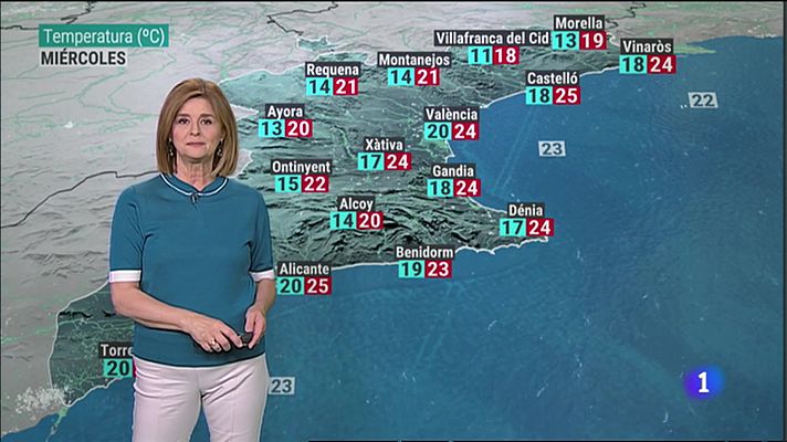 L'informatiu - Comunitat Valenciana - El tiempo en la Comunitat Valenciana 06/06/23