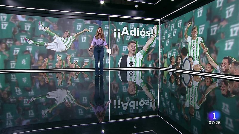 Emotiva despedida de Joaquín en su último partido de fútbol | Ver