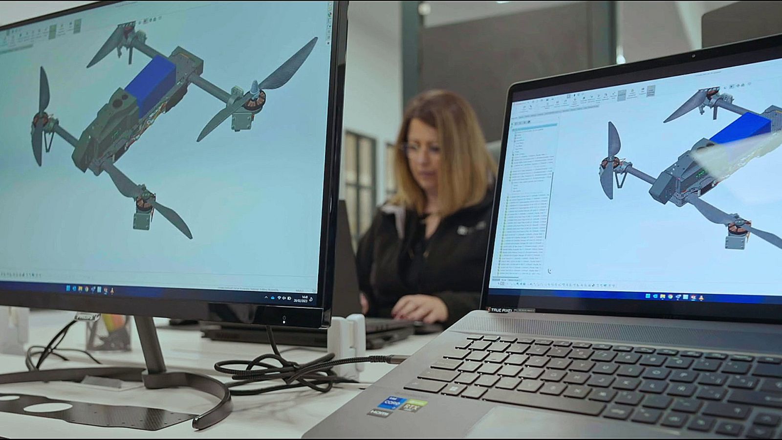 Hay drones que también vuelan bajo tierra