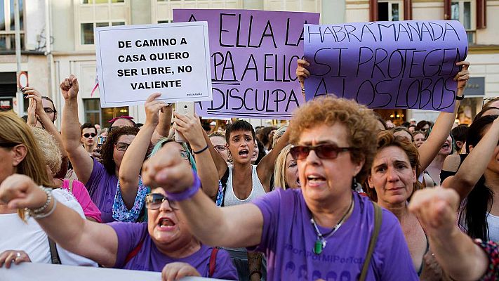 Telediario 1 - Cronología de la ley del 'solo sí es sí'