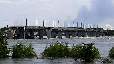 Los frecuentes ataques a diques del río Dniéper alimentan las acusaciones mutuas entre Rusia y Ucrania
