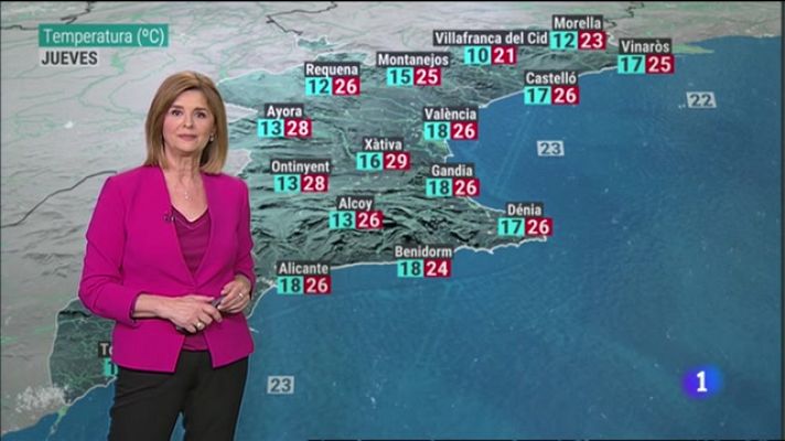 L'informatiu - Comunitat Valenciana - El tiempo en la Comunitat Valenciana 07/06/23