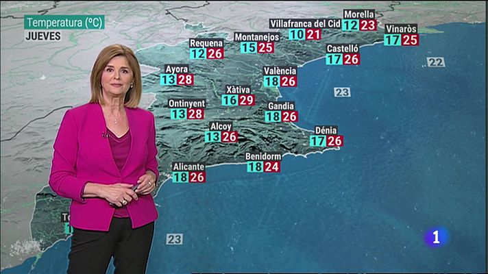 L'informatiu - Comunitat Valenciana - El tiempo en la Comunitat Valenciana 07/06/23