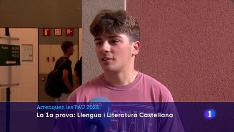 Primera jornada de les PAU 2023