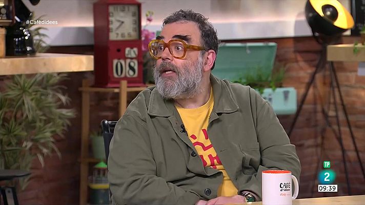 Cafè d'idees - Bob Pop ens presenta el llibre 'Días simétricos'
