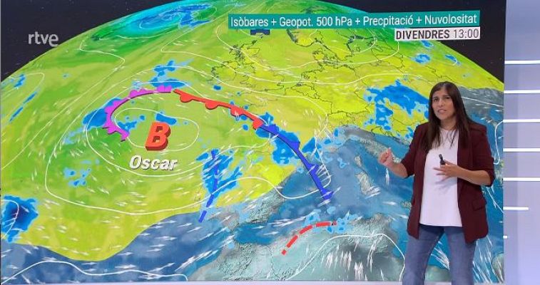 El temps - Nova tongada de ruixats i tempestes... i més calor