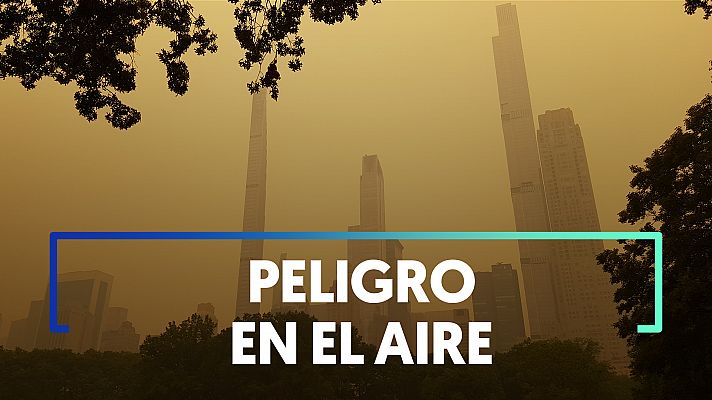 Estados Unidos tiene una docena de estados en alerta por el humo de los incendios que asolan Canadá