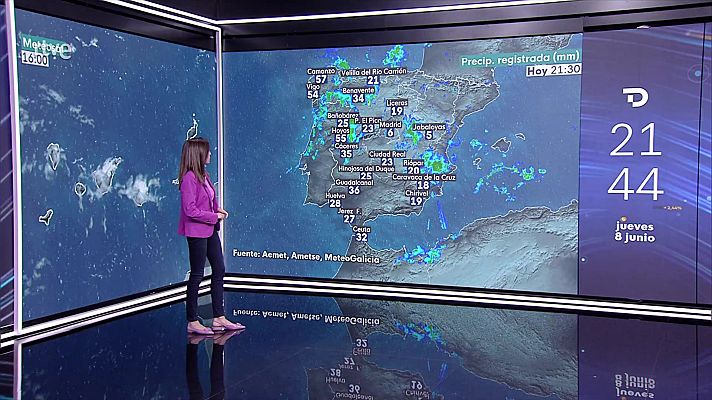 Ascenso notable de las temperaturas máximas en zonas de interior del sureste peninsular