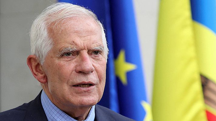 Borrell insiste en señalar a Rusia por la rotura de la presa