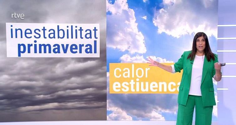 El temps - Cap de setmana: inestabilitat primaveral i calor estiuenca