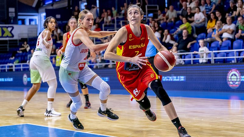 Espa�a vence a Hungr�a (65-63) con una canasta de Alba Torrens en los �ltimos segundos