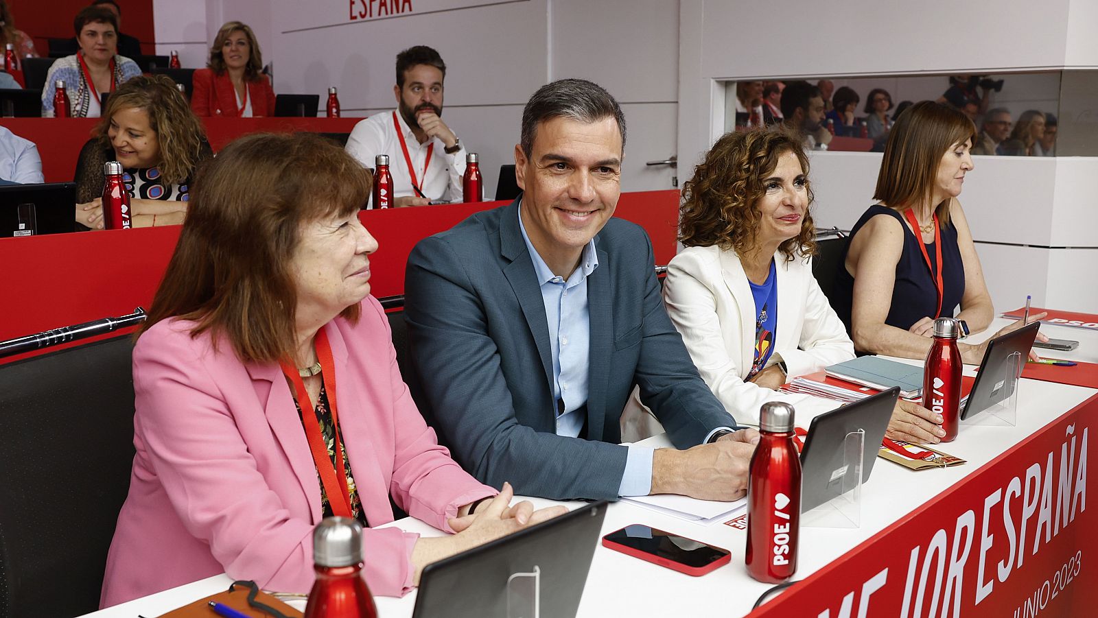 Sánchez ve "positivo" el acuerdo de Sumar y Podemos