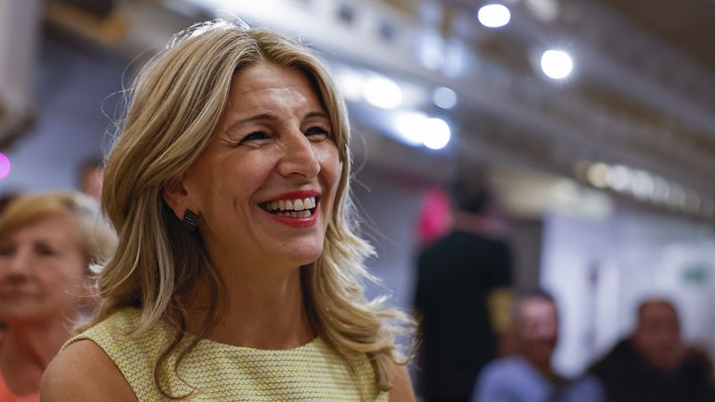 Yolanda Díaz celebra y agradece el acuerdo que ha permitido impulsar Sumar