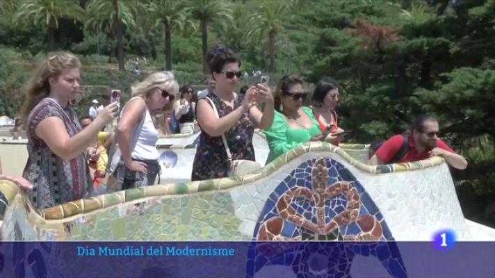 L'Informatiu - Gaudí, el millor reclam turístic modernista de Barcelona