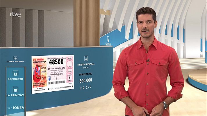Loterías - Sorteo de la Lotería Nacional del 10/06/2023