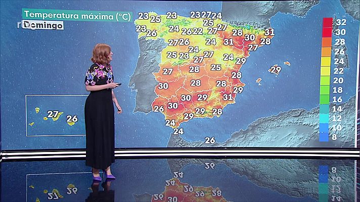 El tiempo - Temperaturas mínimas en descenso en áreas del Pirineo e interior de Galicia
