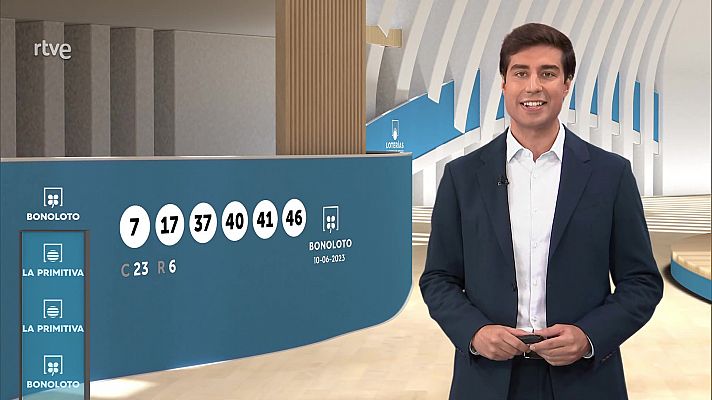 Loterías - Sorteo de la Bonoloto y Primitiva del 10/06/2023