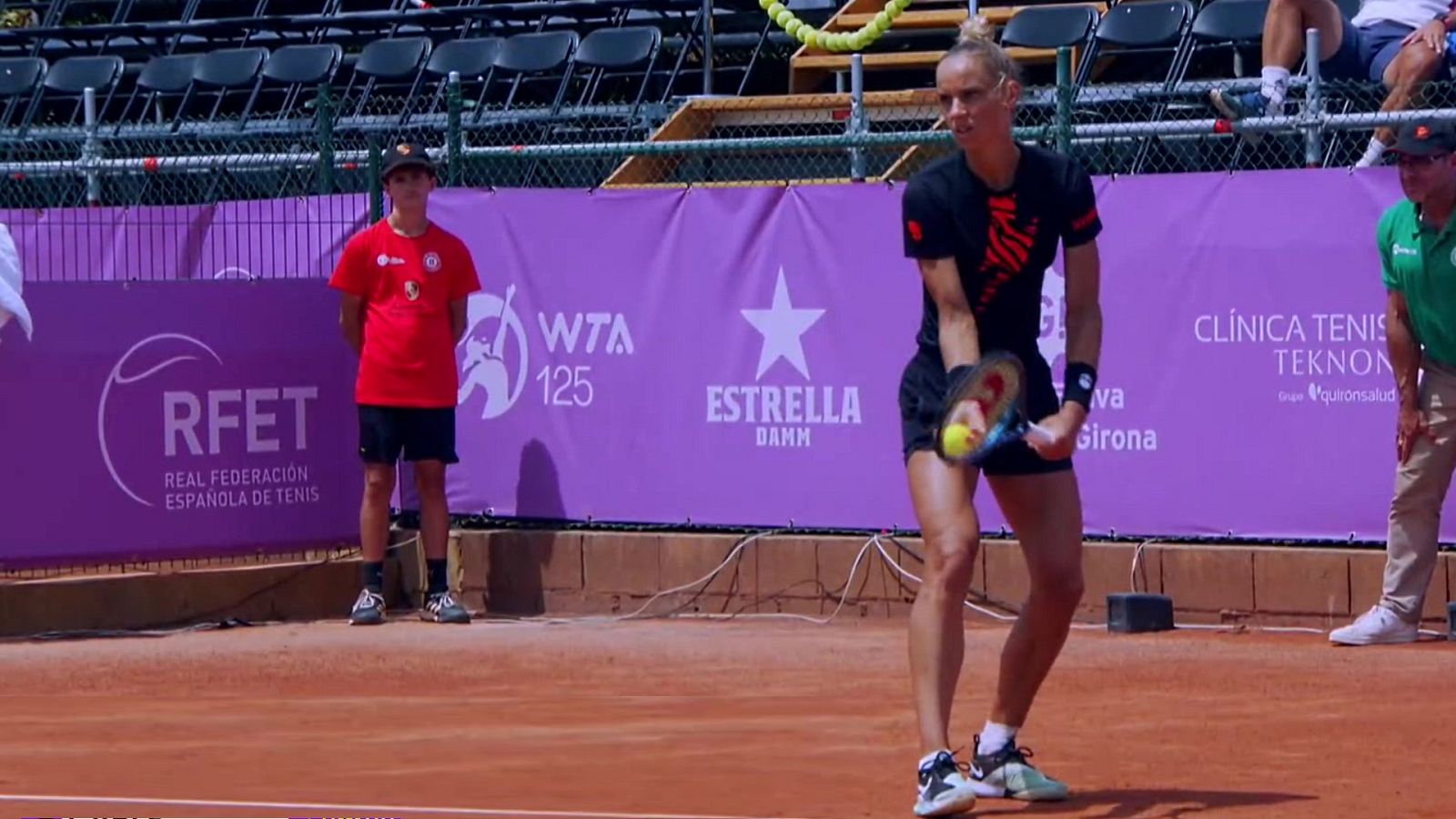Tenis - WTA La Bisbal 2ª Semifinal: A. Rus - M. Carle - vedr ahora