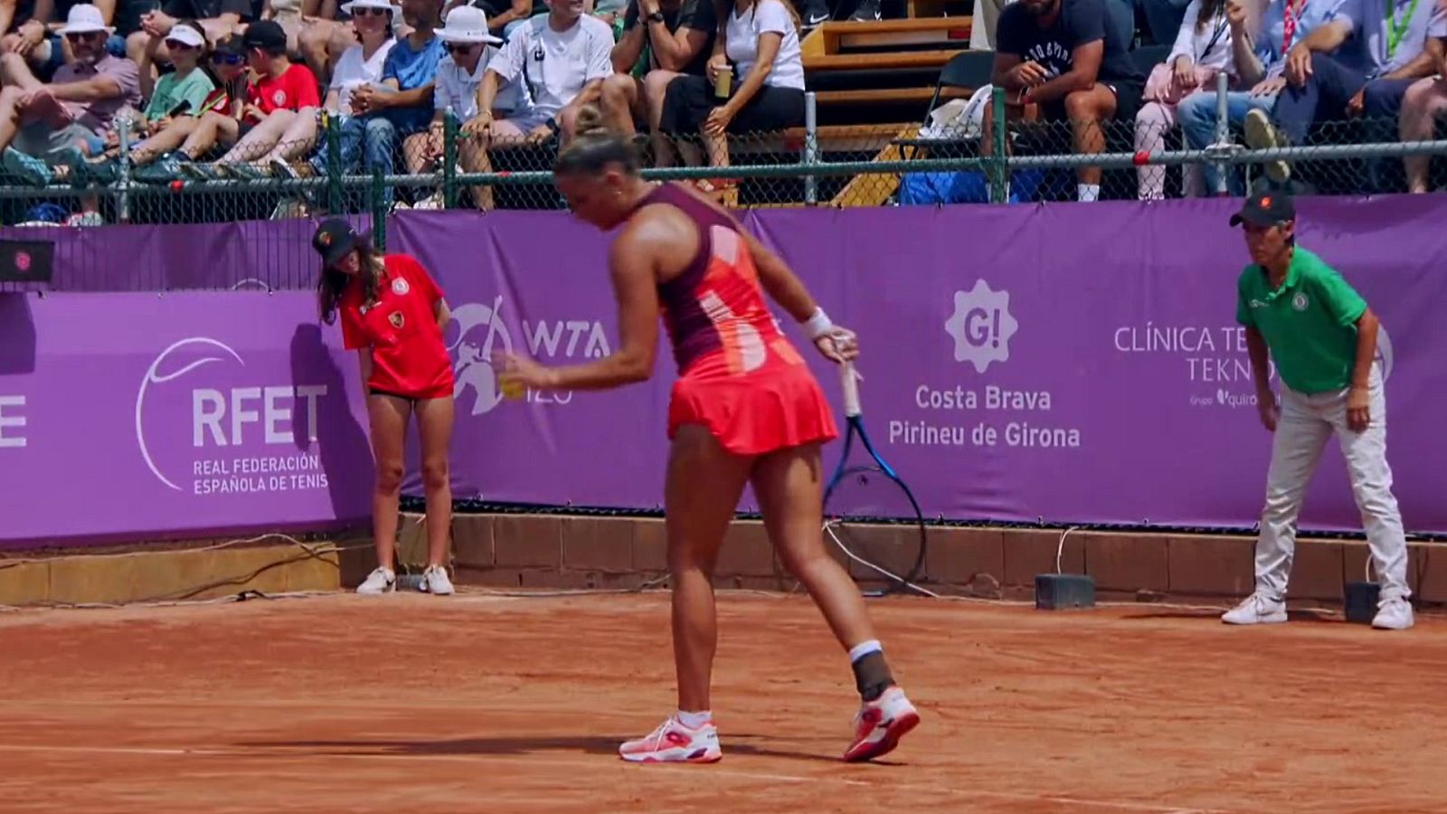 Tenis - WTA La Bisbal. Final: P. Udvardy - A. Rus - ver ahora