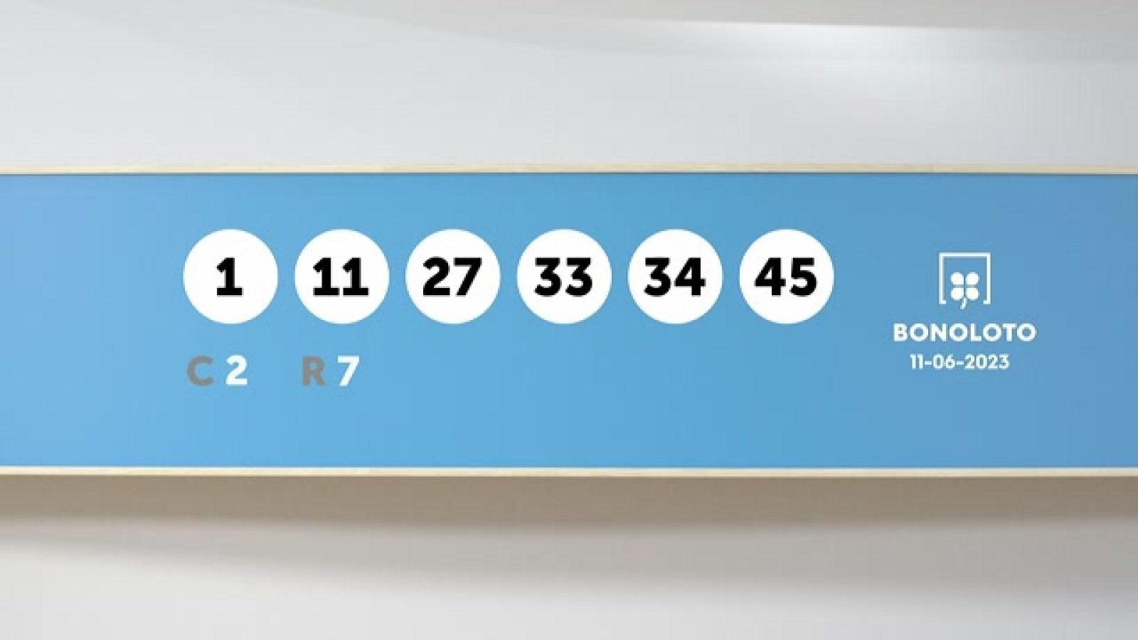 Sorteo de la Lotería Bonoloto del 11/06/2023- Ver ahora