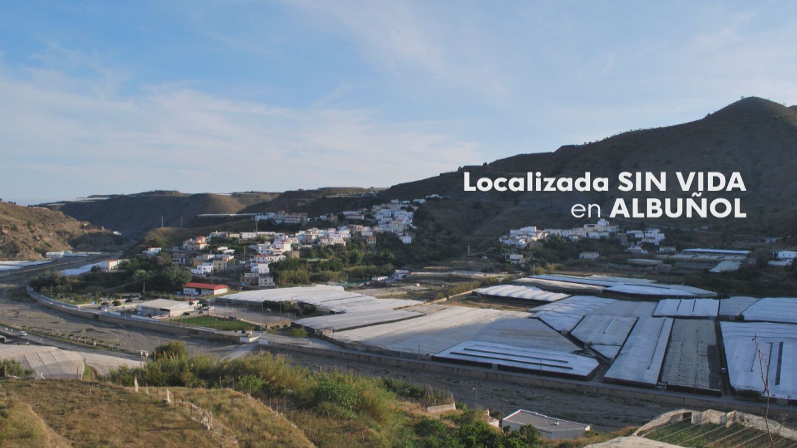 Localizan un cadáver en Albuñol