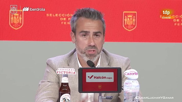 Fútbol - Jorge Vilda: "Lo mejor para Alexia a nivel individual era estar en el Mundial"
