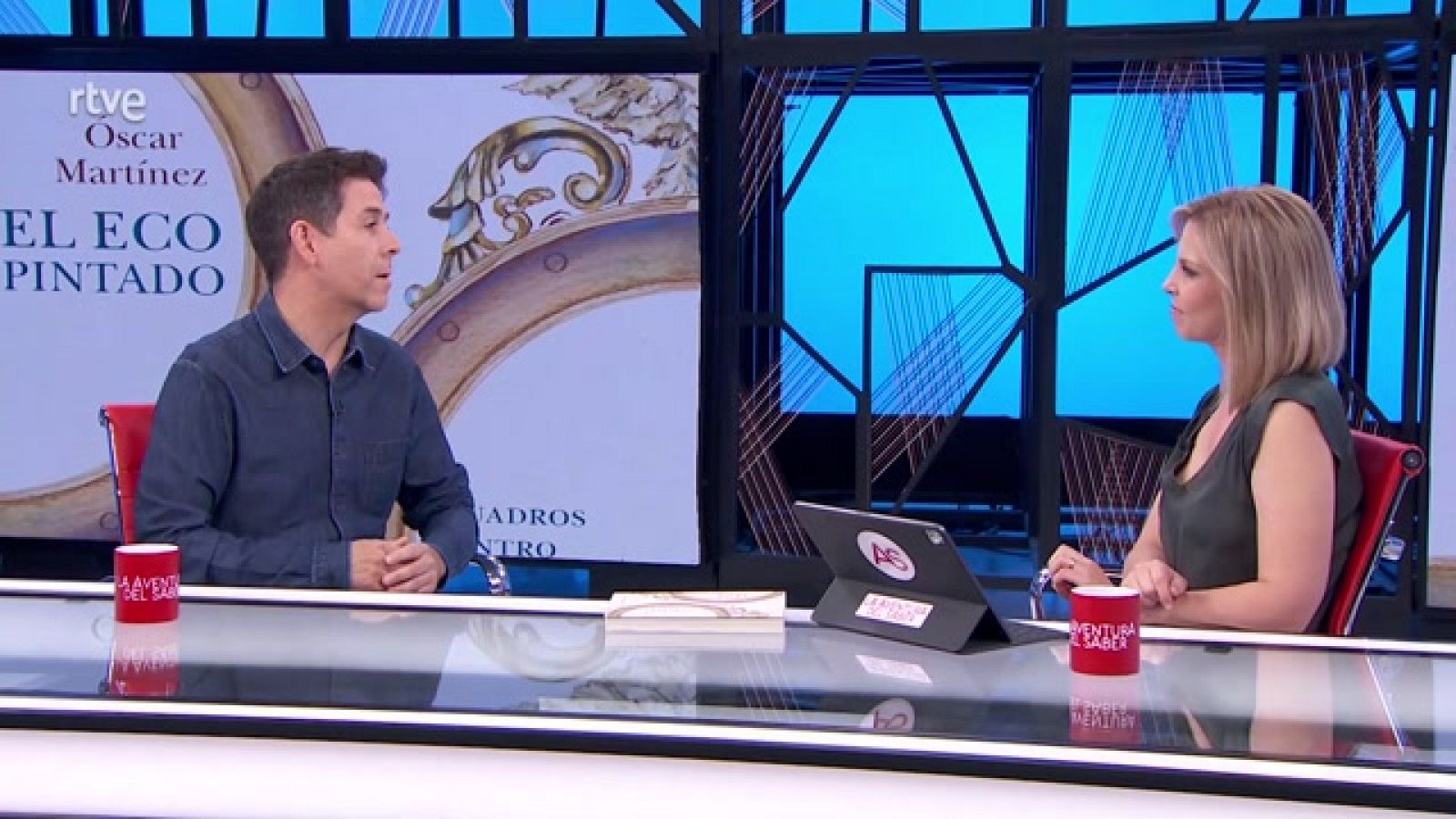 Óscar Martínez. El eco pintado